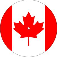 7'' Slipmat - Canada Flag